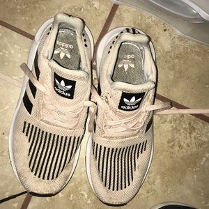 Blush pink adidas